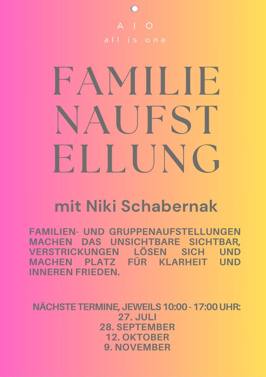 Familienaufstellungstag by Niki