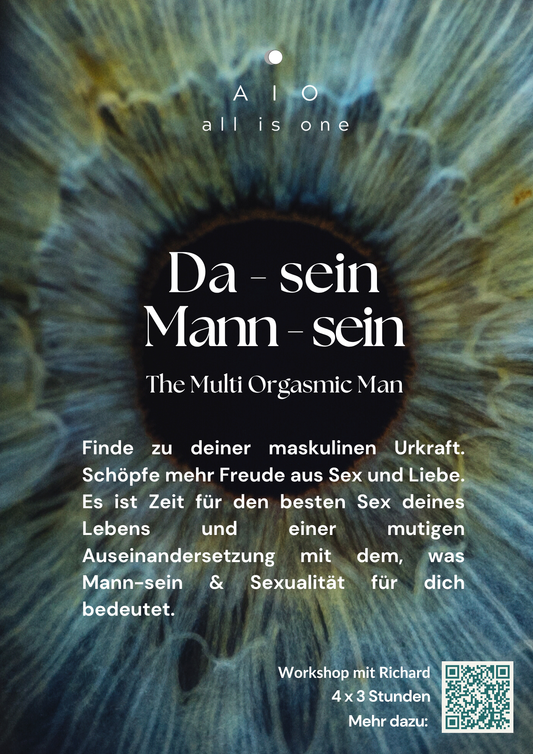 Da-sein Mann-sein. The Multi Orgasmic Man